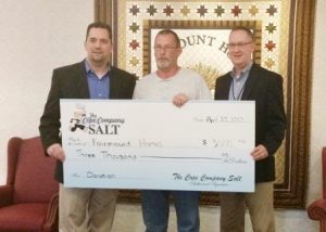 The Cope Company Salt Donates $3000 to Fairmount Homes