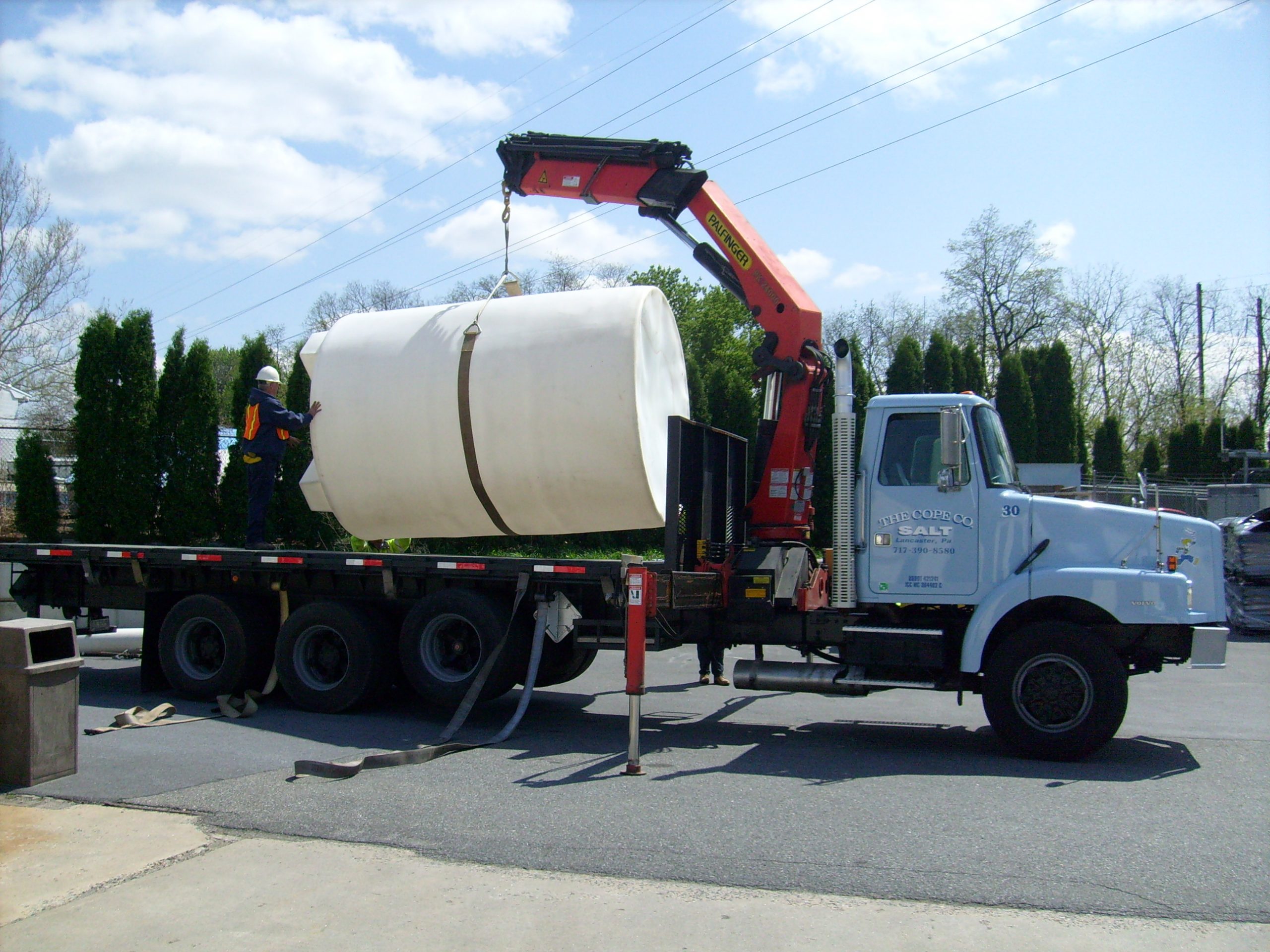 brine storage tanks